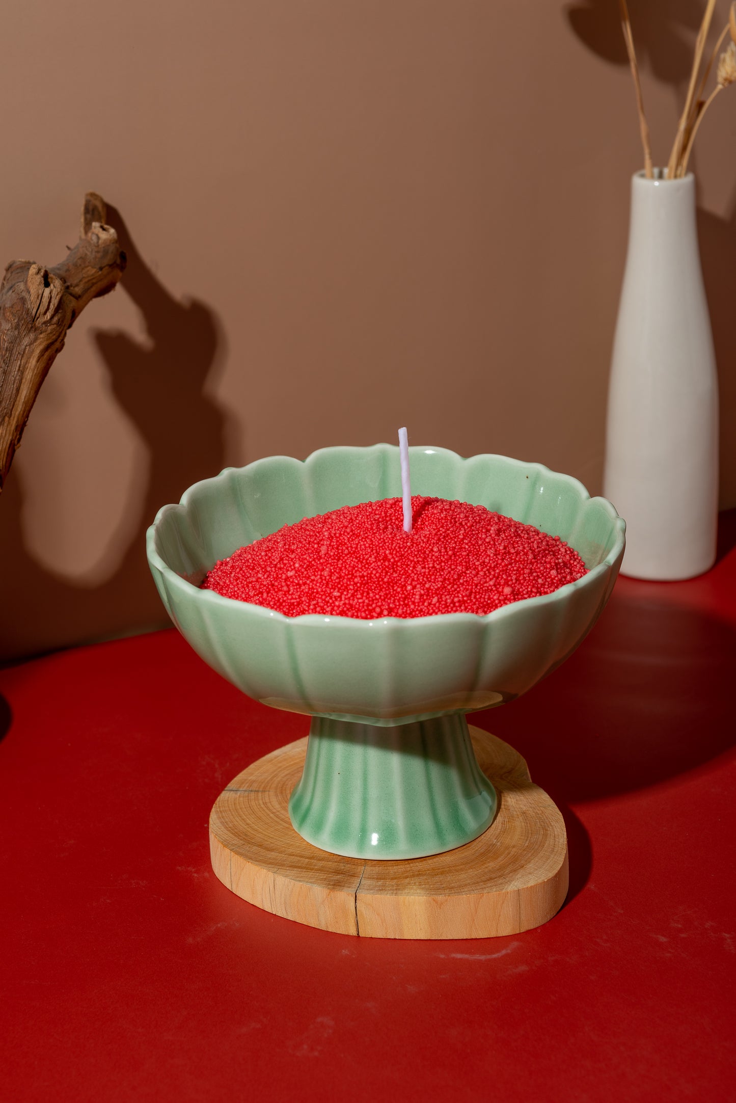 THAISHE PEARLED CANDLE - Red Jasmine